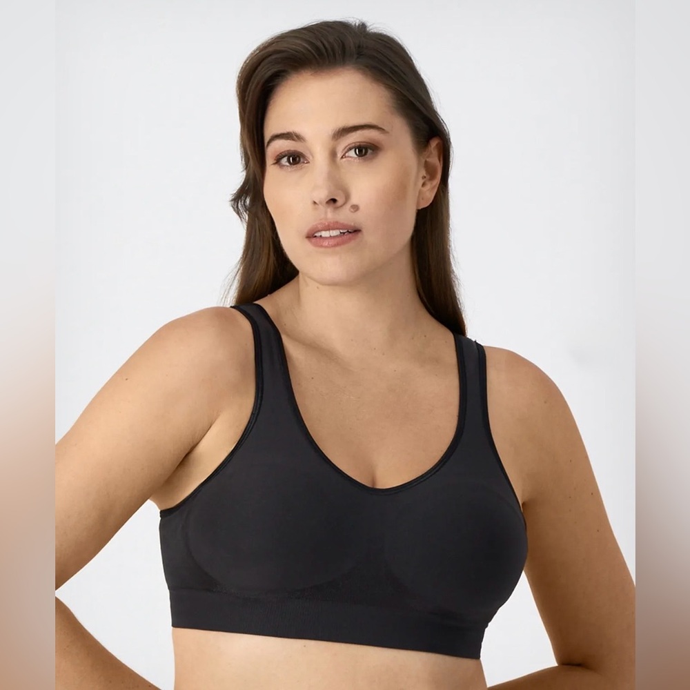 Bali Comfort Revolution Shaping Wireless Bra  - Black - Medium